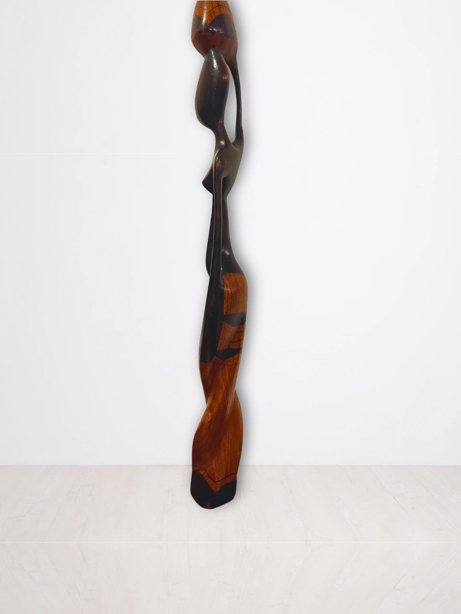 Handcarved Wooden African Woman Sculpture product image (1)