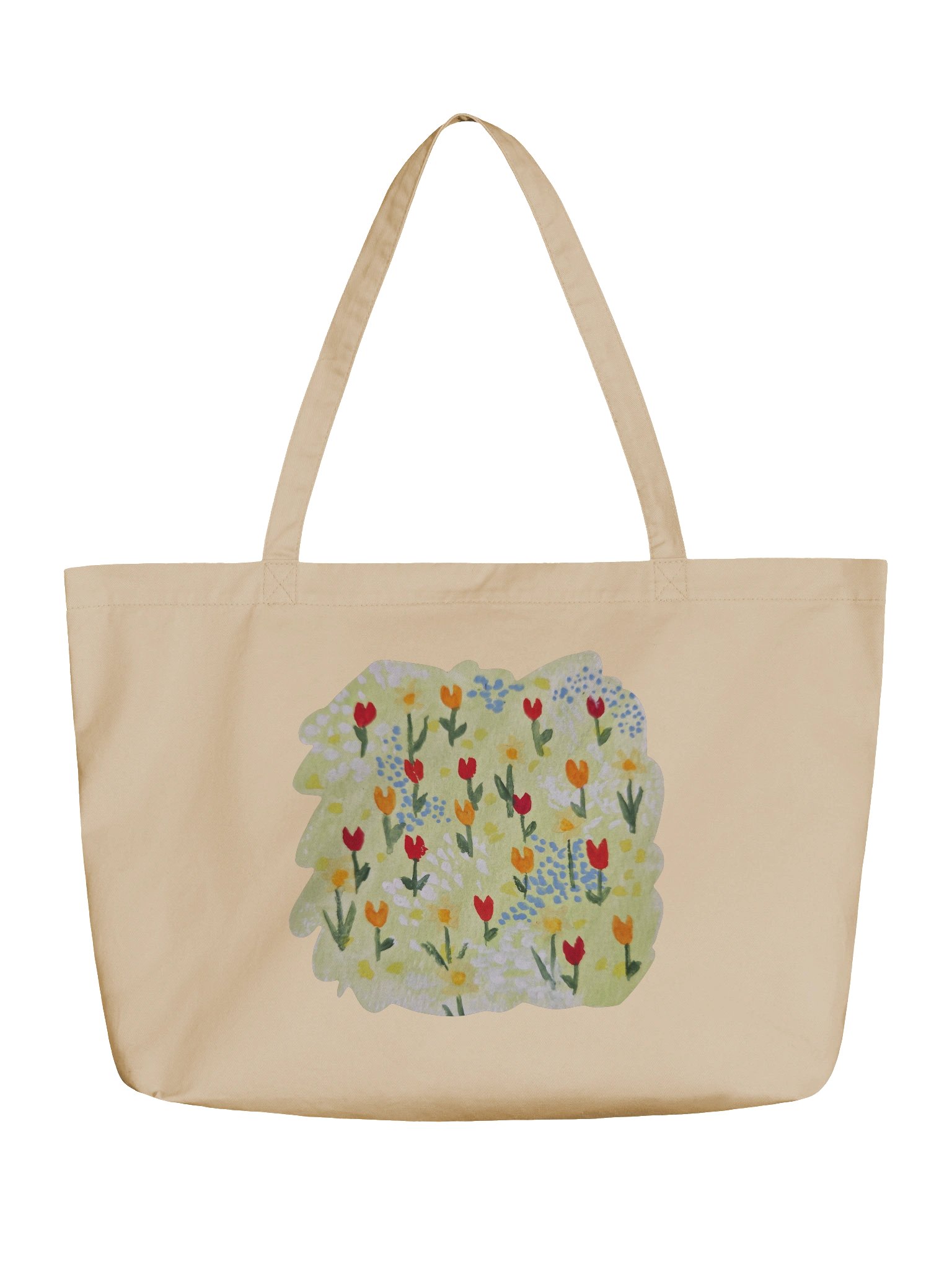 Floral tote product image (1)
