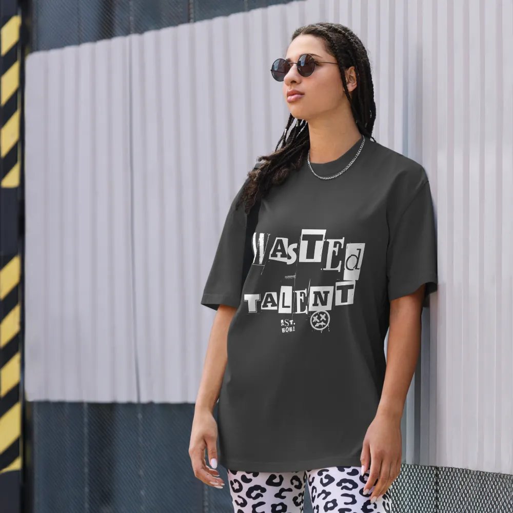 WASTED TALENT EST. PREMIUM OVERSIZED T product image (8)