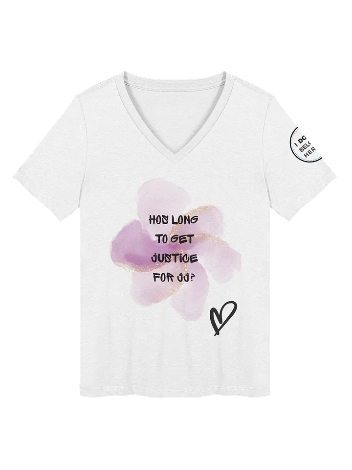 'Hos long' Purple Flower/Graffiti/Justice For JJ product image (1)