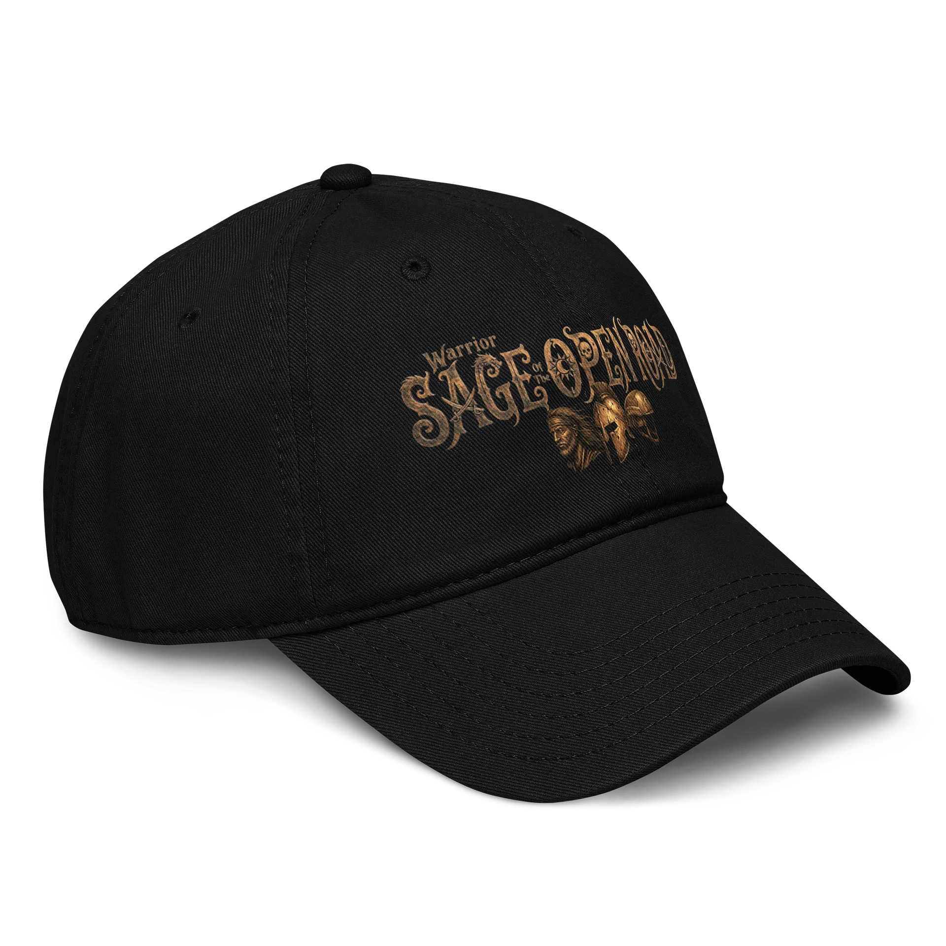 MötoGraffitti Warrior Sage of the Open Road Garment-Washed Cap product image (4)