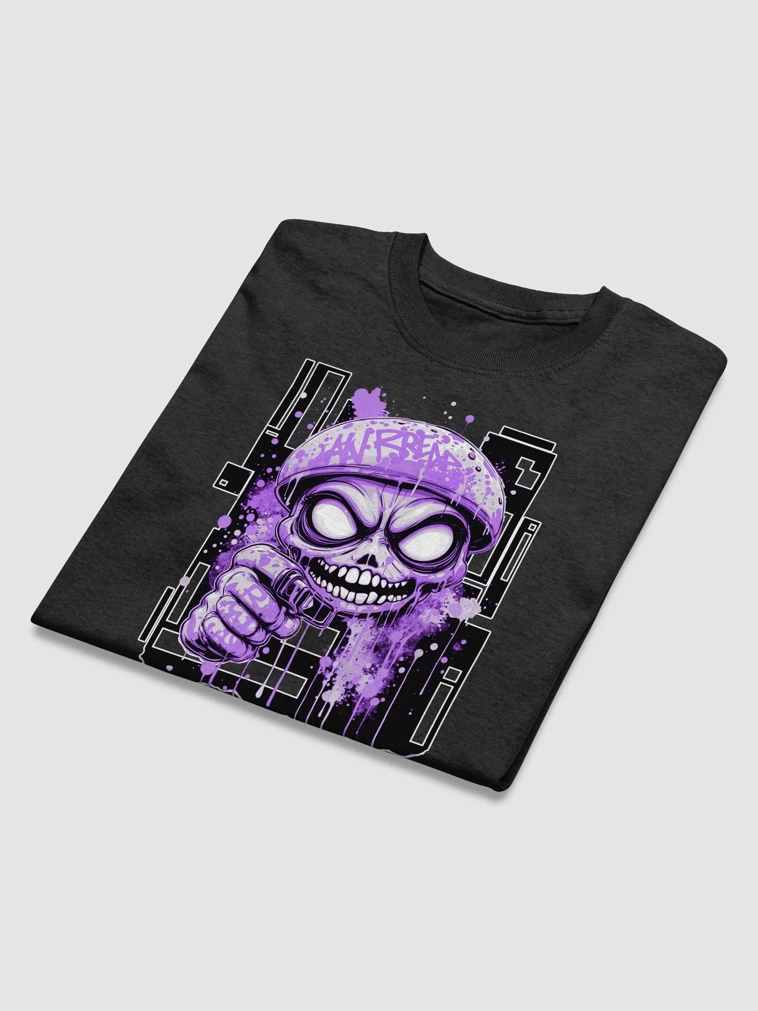 Kilo Express - Paper Chasers Helmet Head (Pure Purp) Tee product image (2)