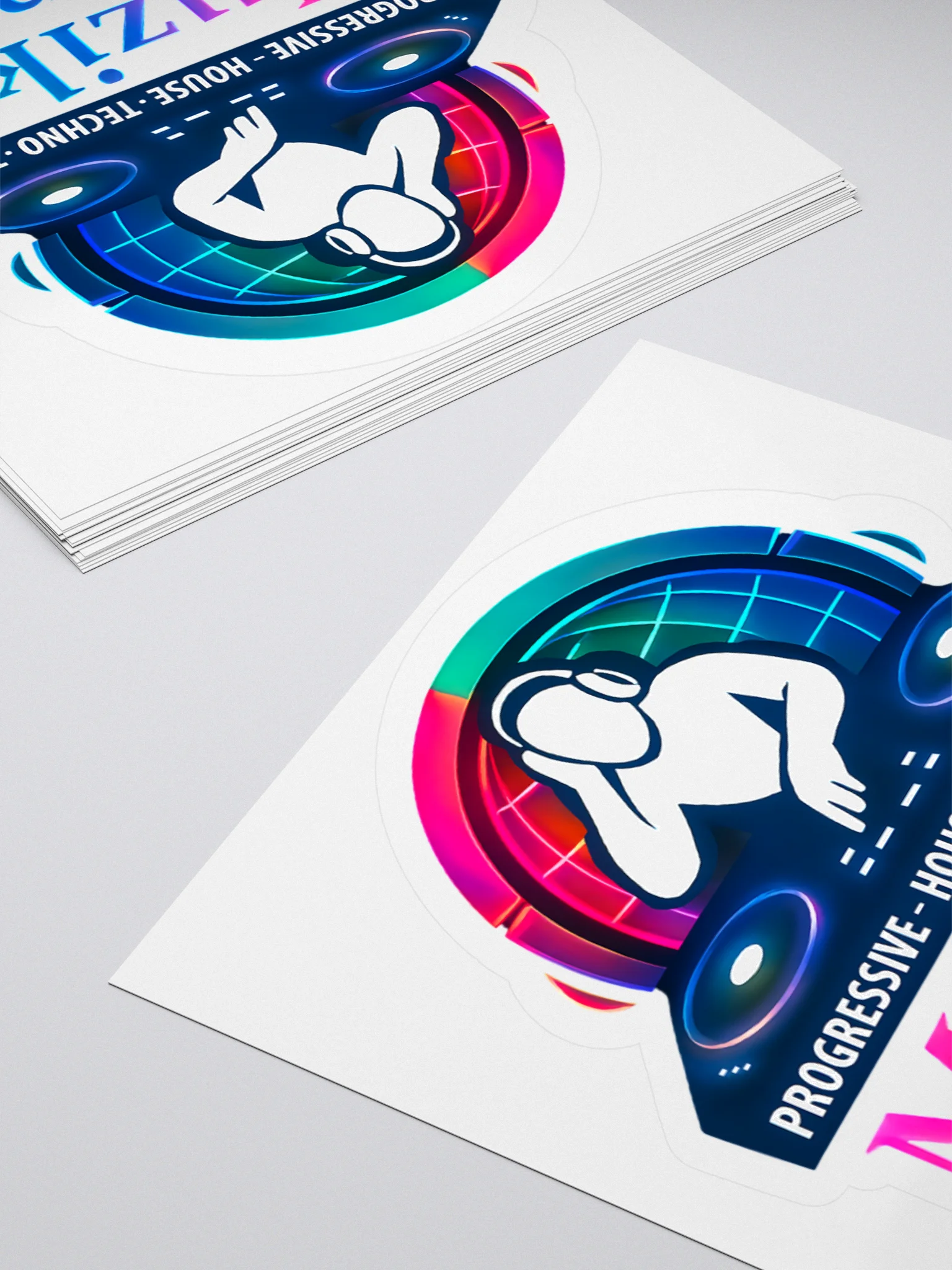 Muzikal Journeyz Kiss Cut Stickers product image (4)
