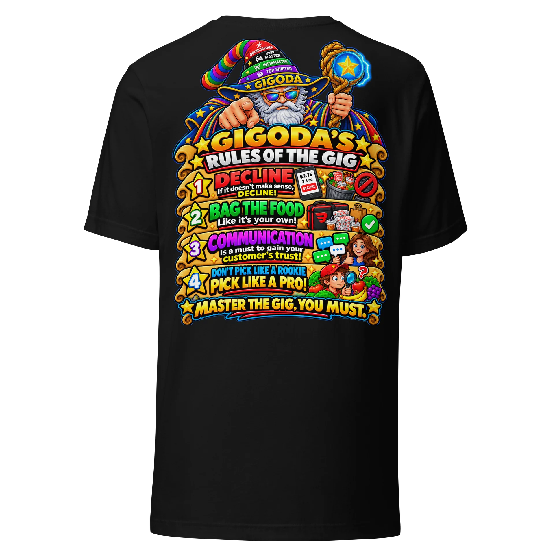 Gigoda — Master the Gig Tee product image (2)