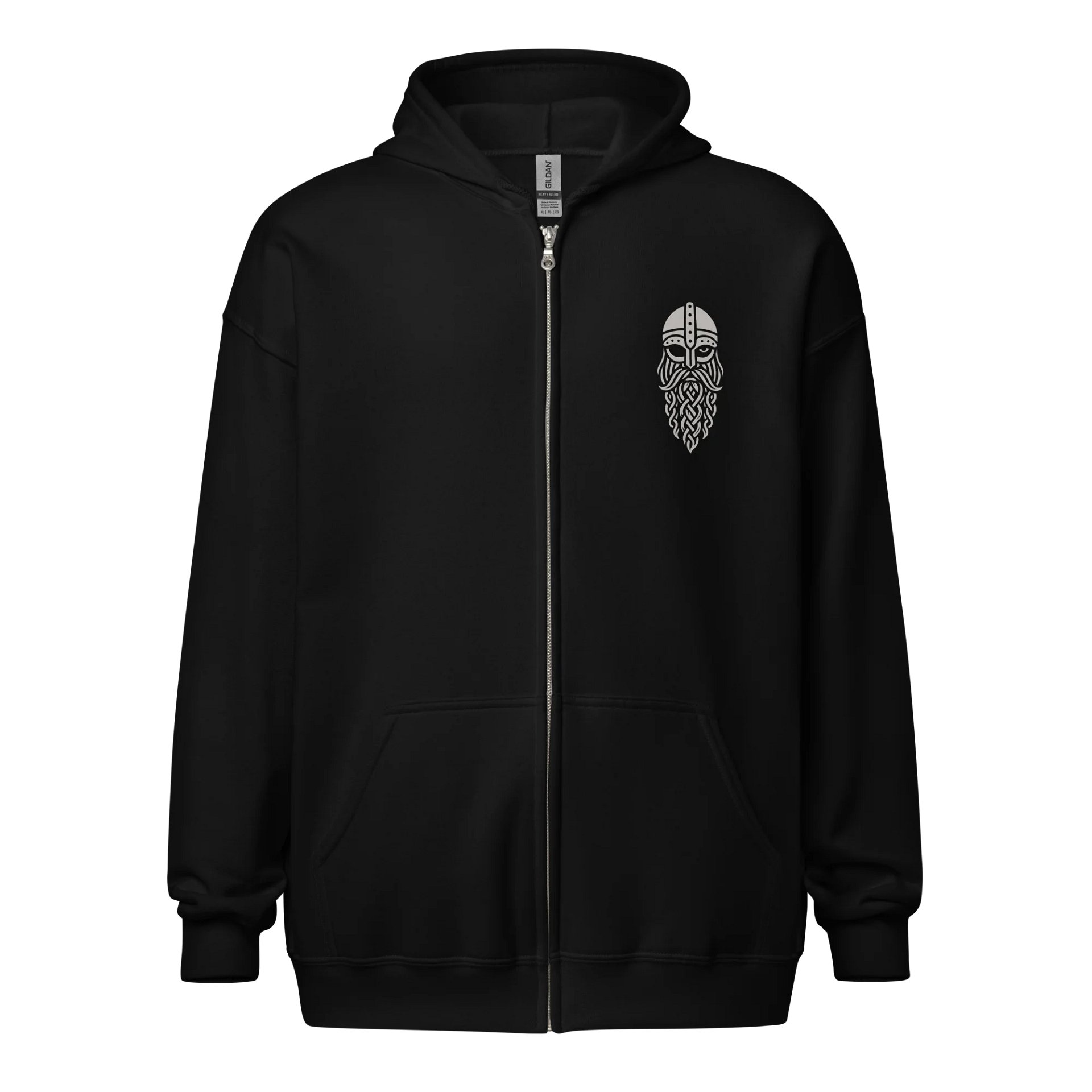 Descended from the Allfather Heavy Zip Hoodie product image (2)
