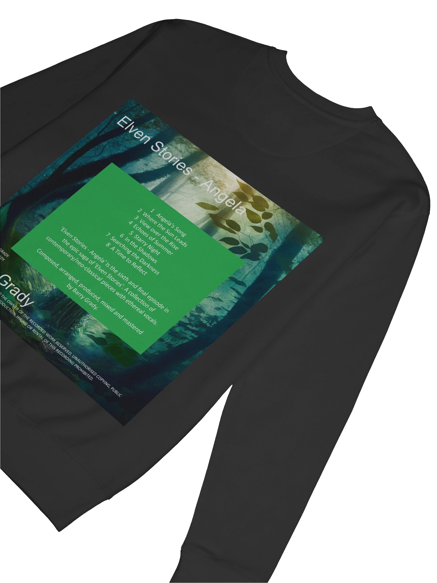'Elven Stories - Angela' Album Cover Premium Sweatshirt product image (78)