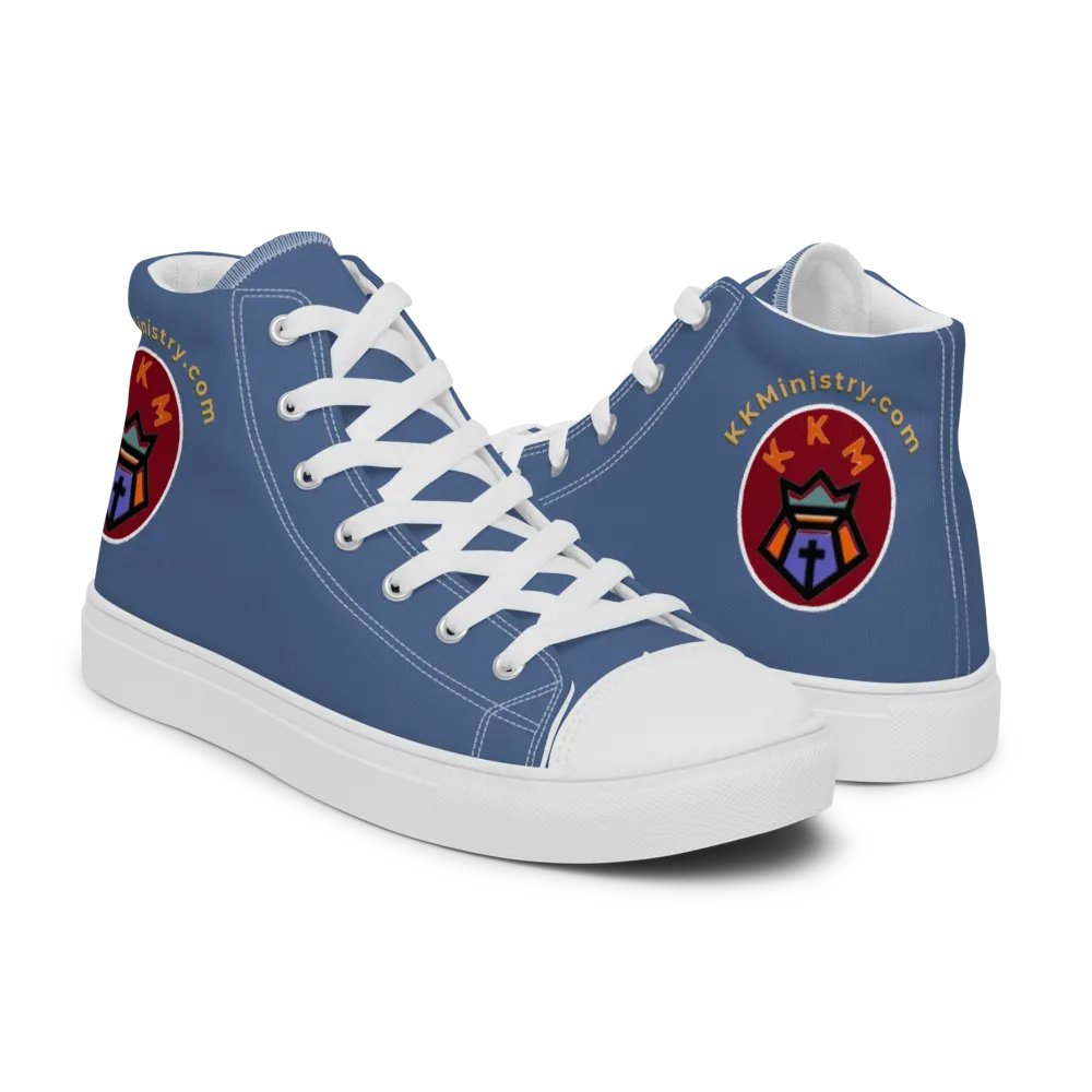 KKM Kashmir Blue High Tops product image (7)