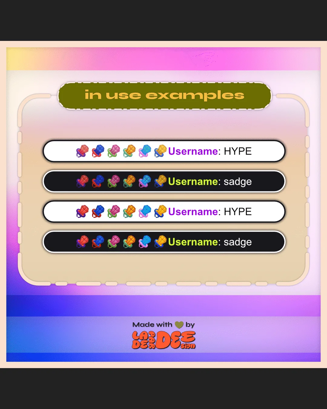 Ring Lolli Badges product image (3)