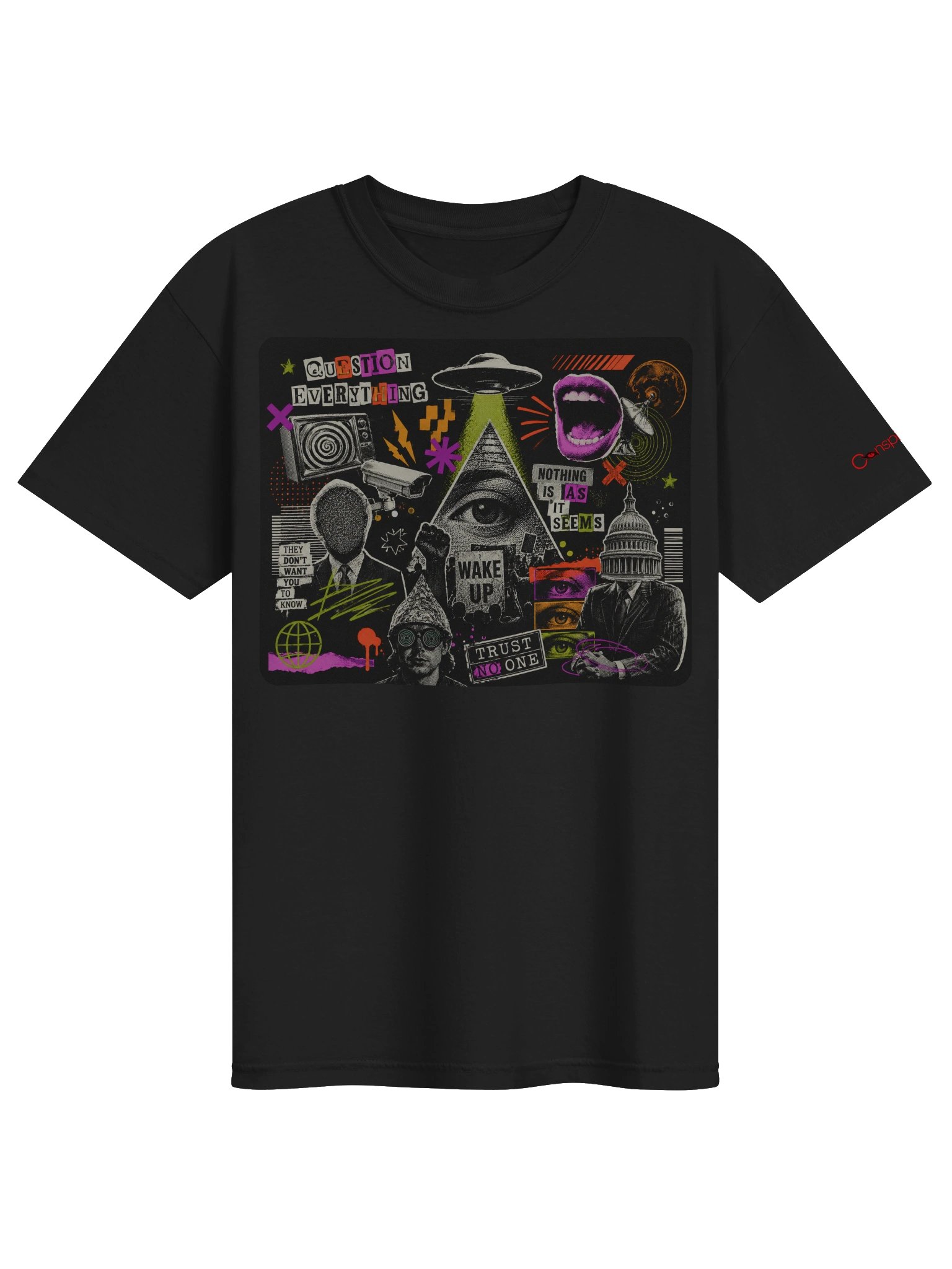 Conspiracy Collage Tee product image (1)