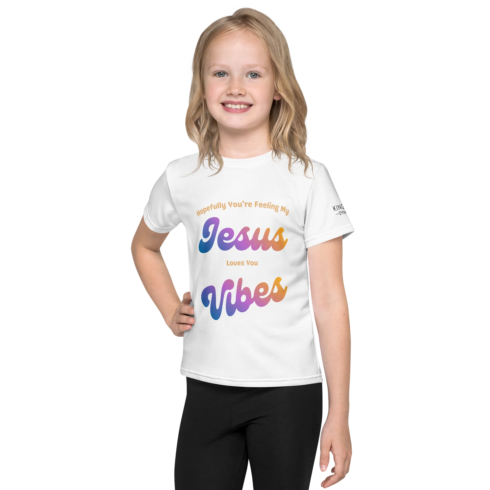 Jesus Vibes Kids Tee product image (1)