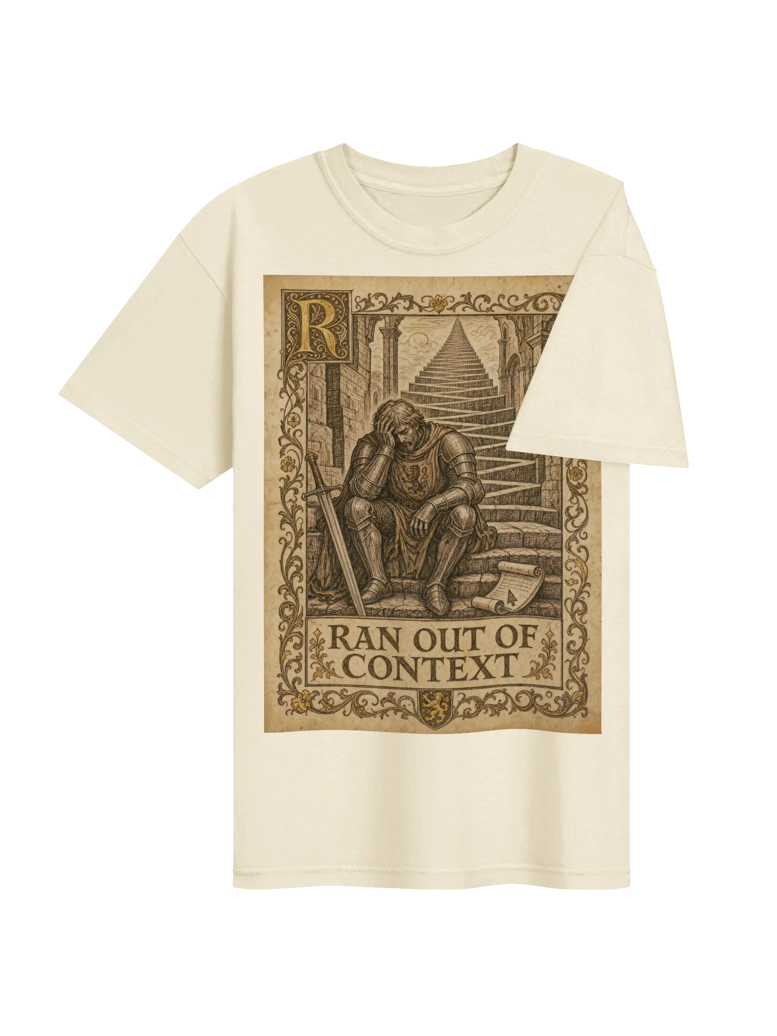 Ran Out Of Context Tee — view 4