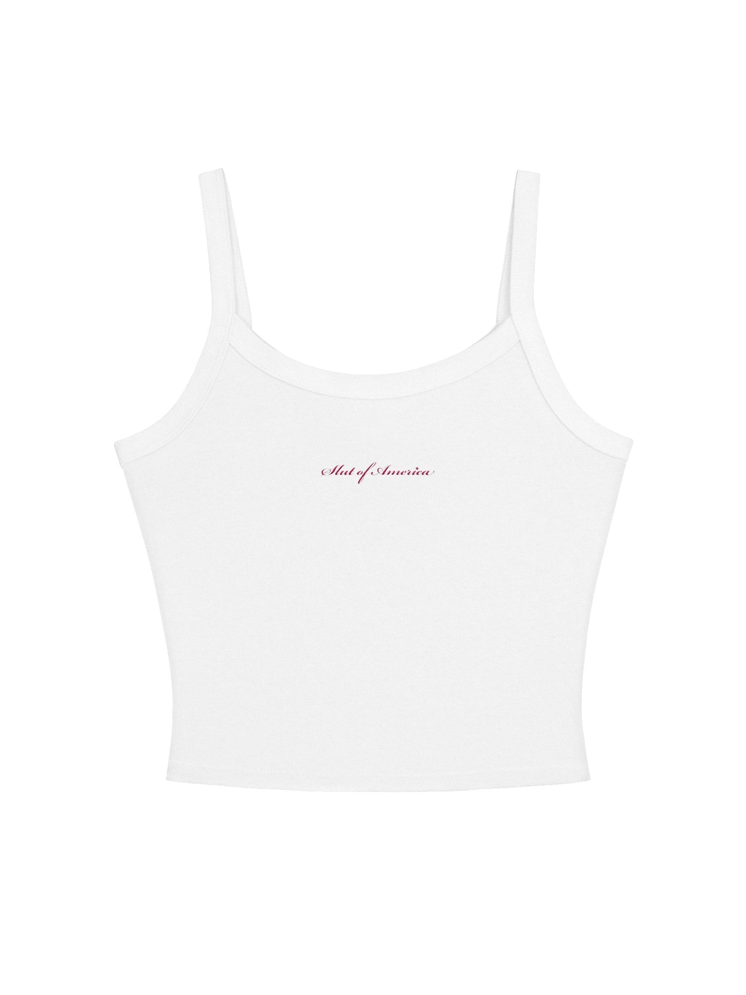 CURSIVE SLUT TANK - EMBROIDERED product image (1)
