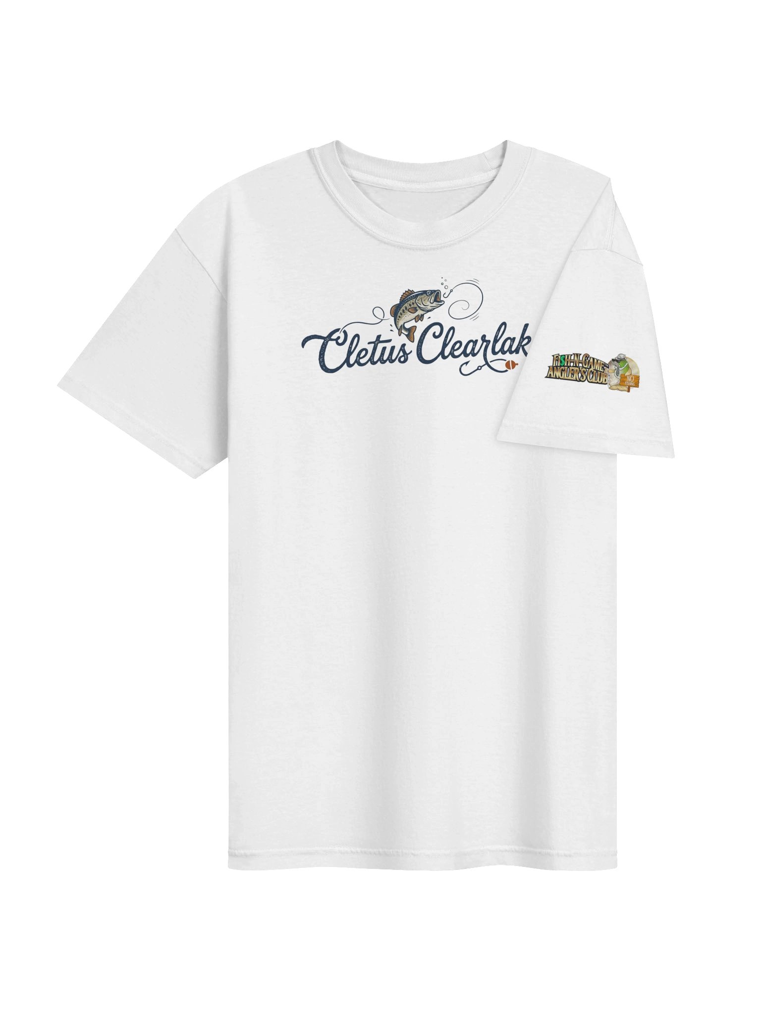 Cletus Clearlake/ Line Drop Podcast Logo Tee product image (4)