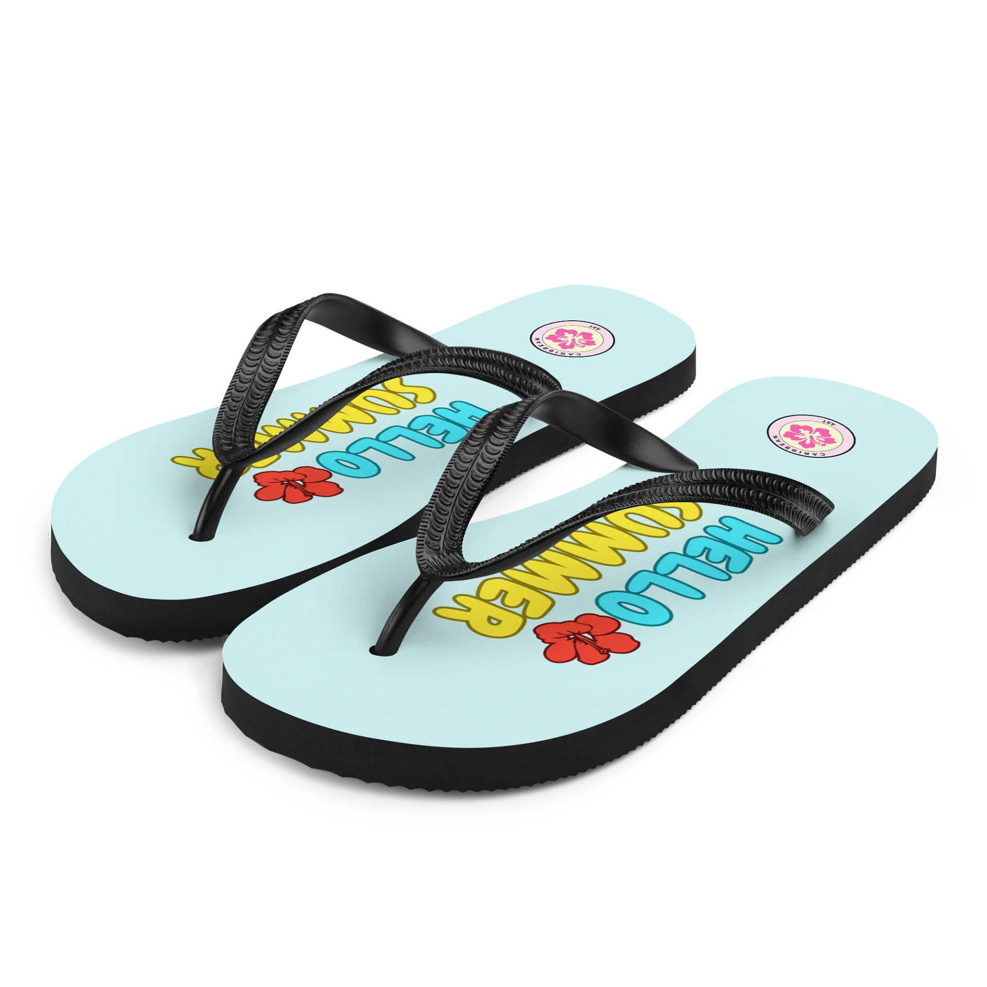 Hello Summer Flip-Flops product image (2)