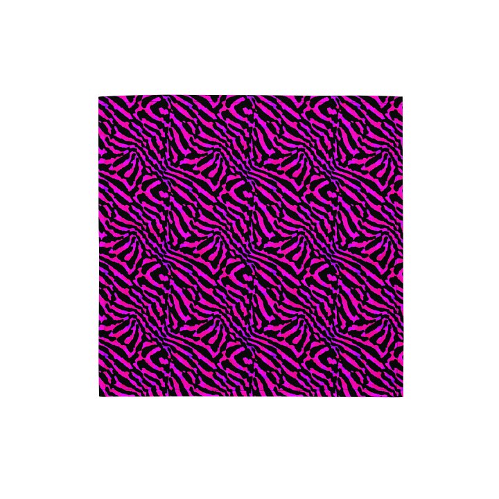 Purple Zebra Bandana product image (1)