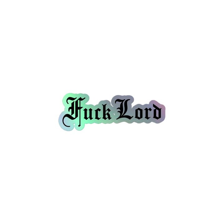 F-Lord Holo-Sticker product image (1)