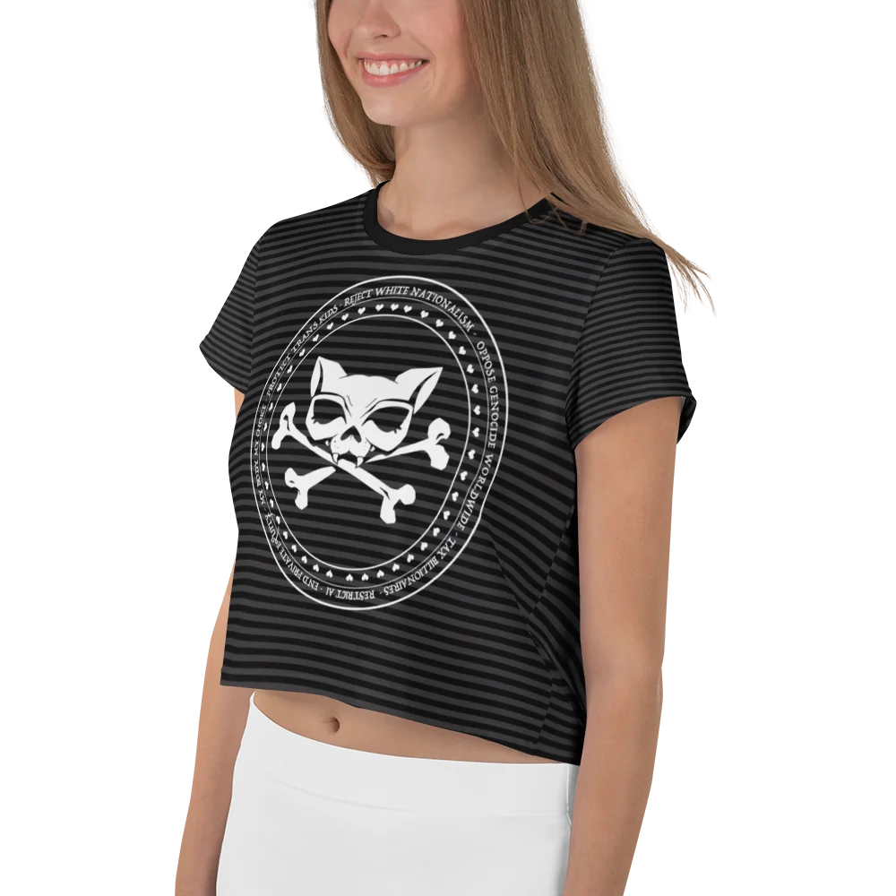 Stripped Political Katbones Designer Shirt product image (3)