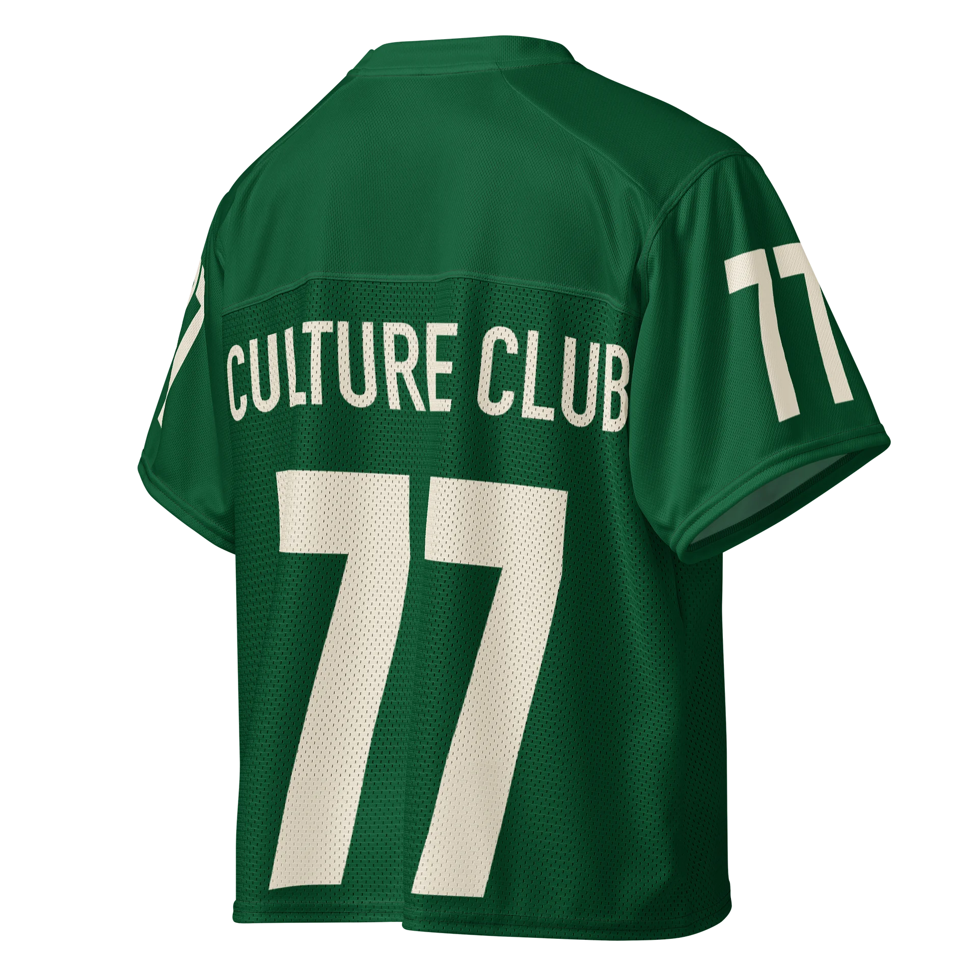 PROVOKÄHAUS Culture Club 77 Jersey — Forest Green & Cream product image (7)