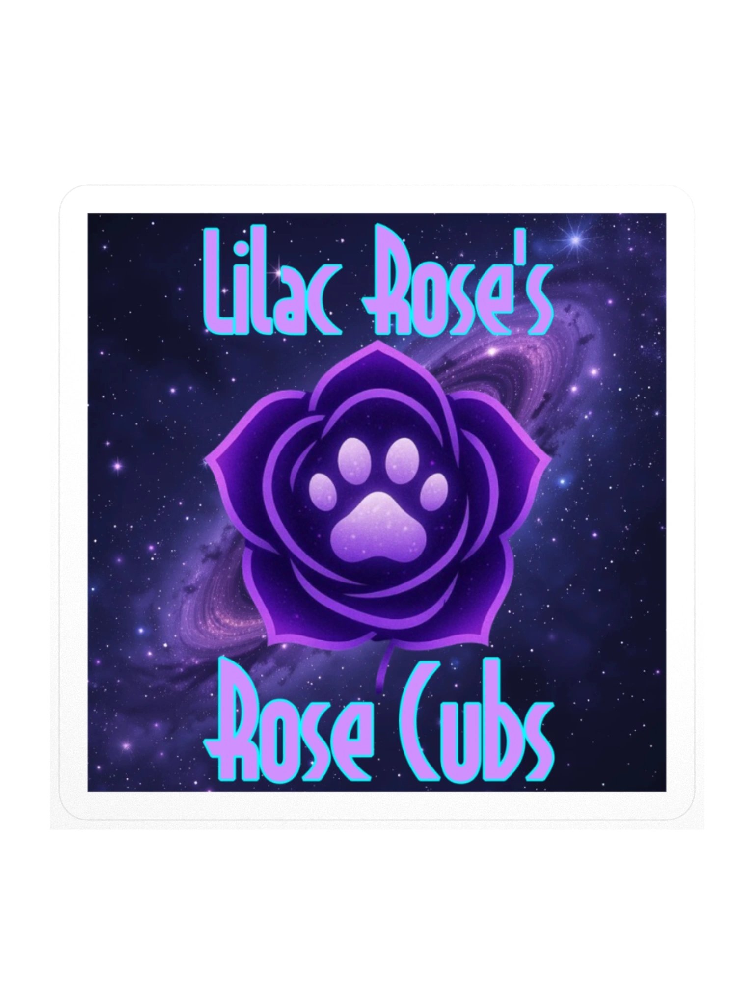 Lilac Rose's Rose Cubs sticker product image (1)