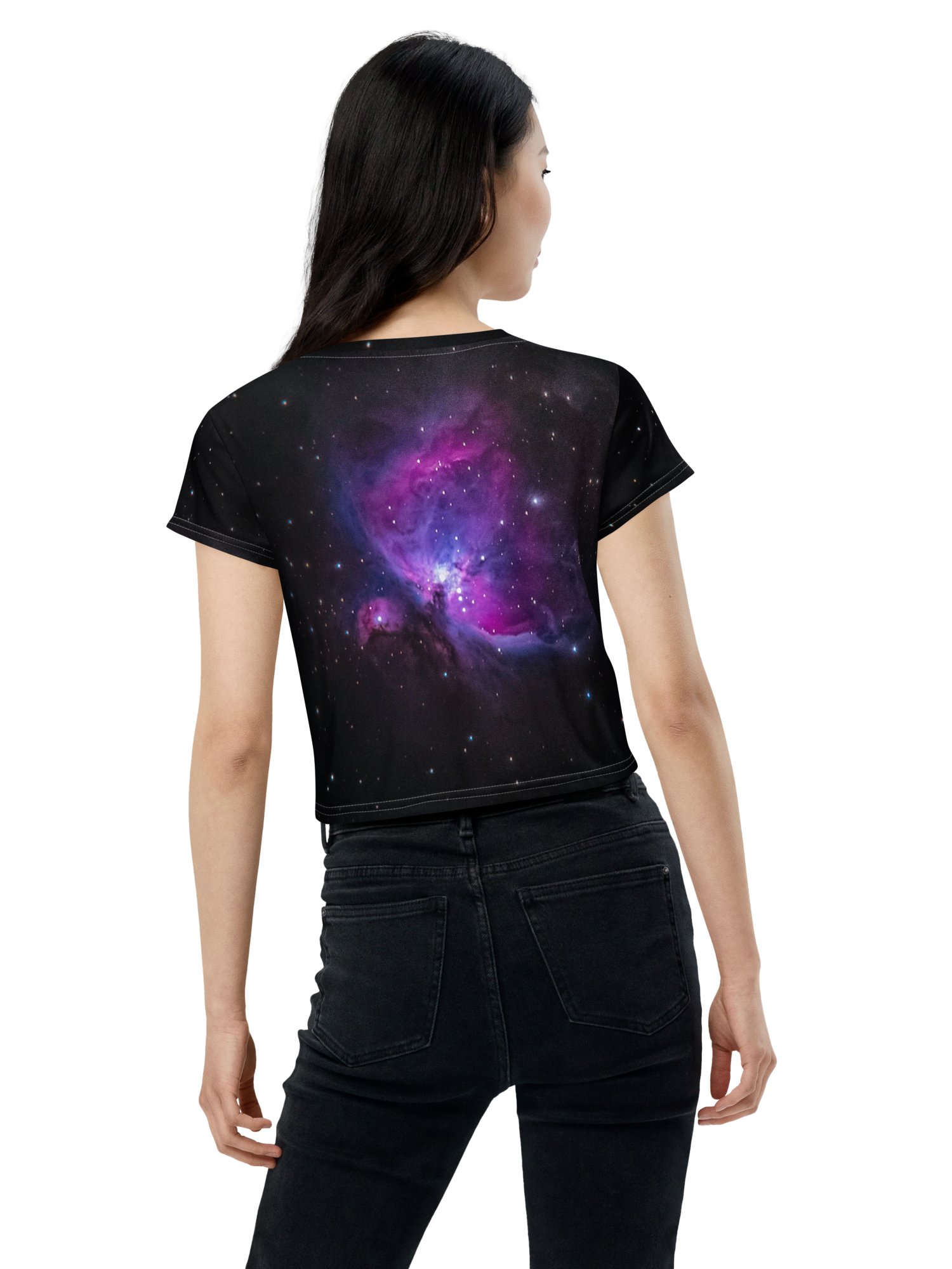 Cosmic Sans crop tee product image (3)