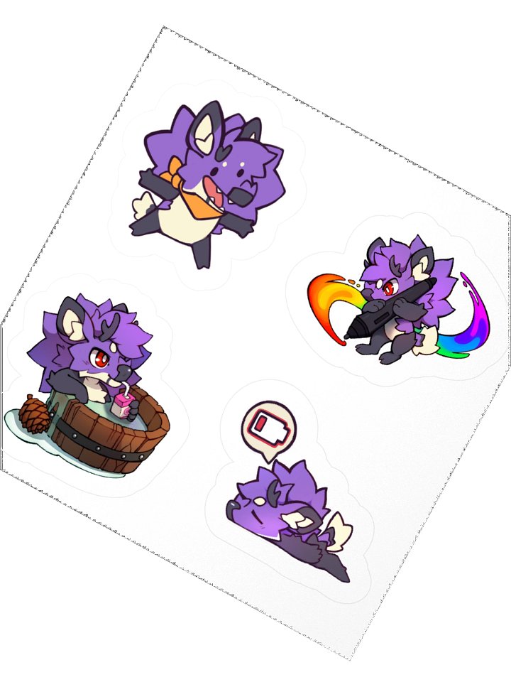 Chibi Zyhe - Sticker Sheet product image (2)