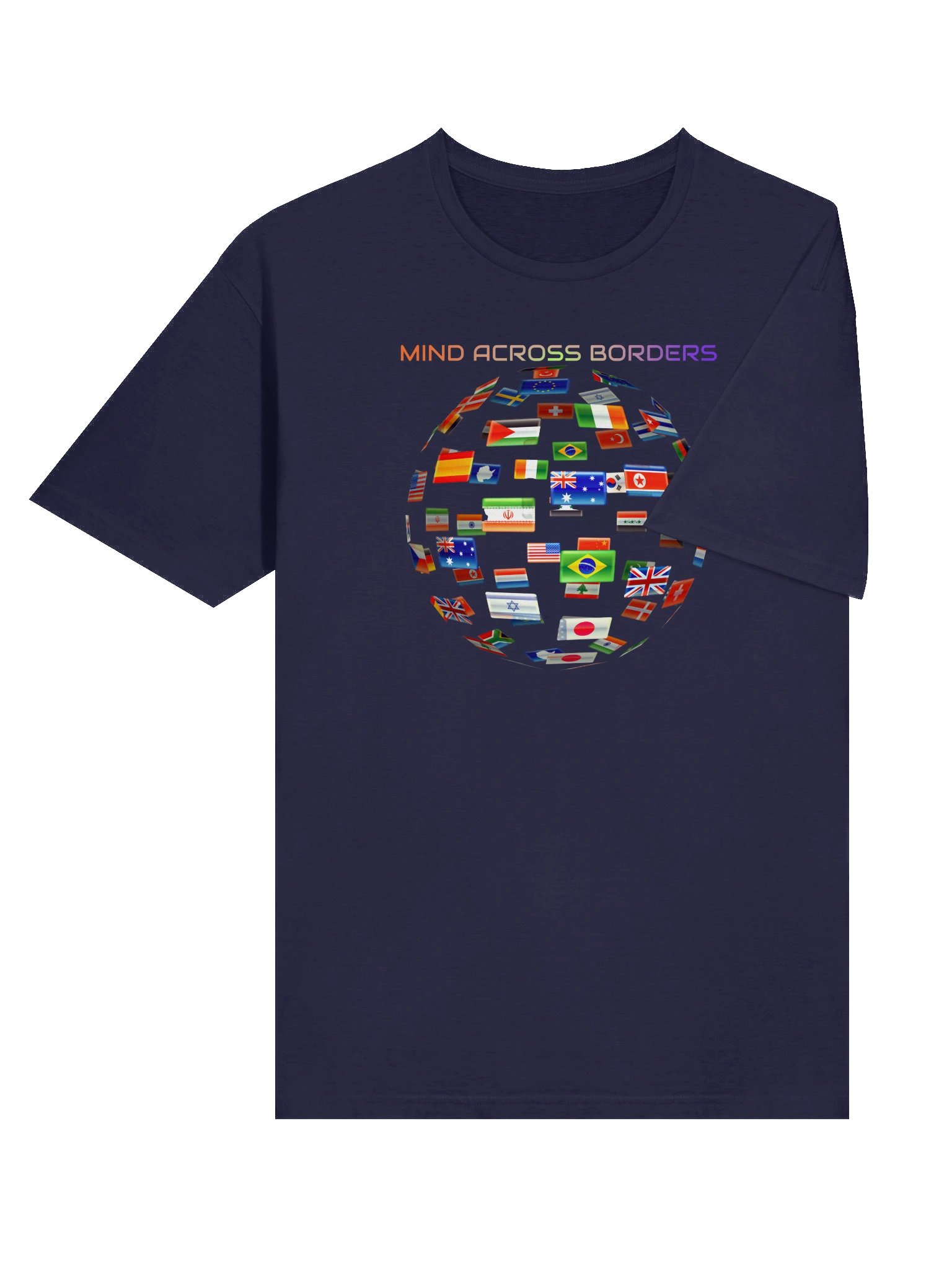 Unity in Diversity Flag Sphere T-Shirt product image (37)