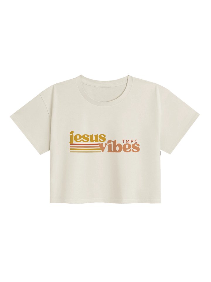 Boxy Modern TMPC Logo Shirt: Jesus Vibes product image (1)