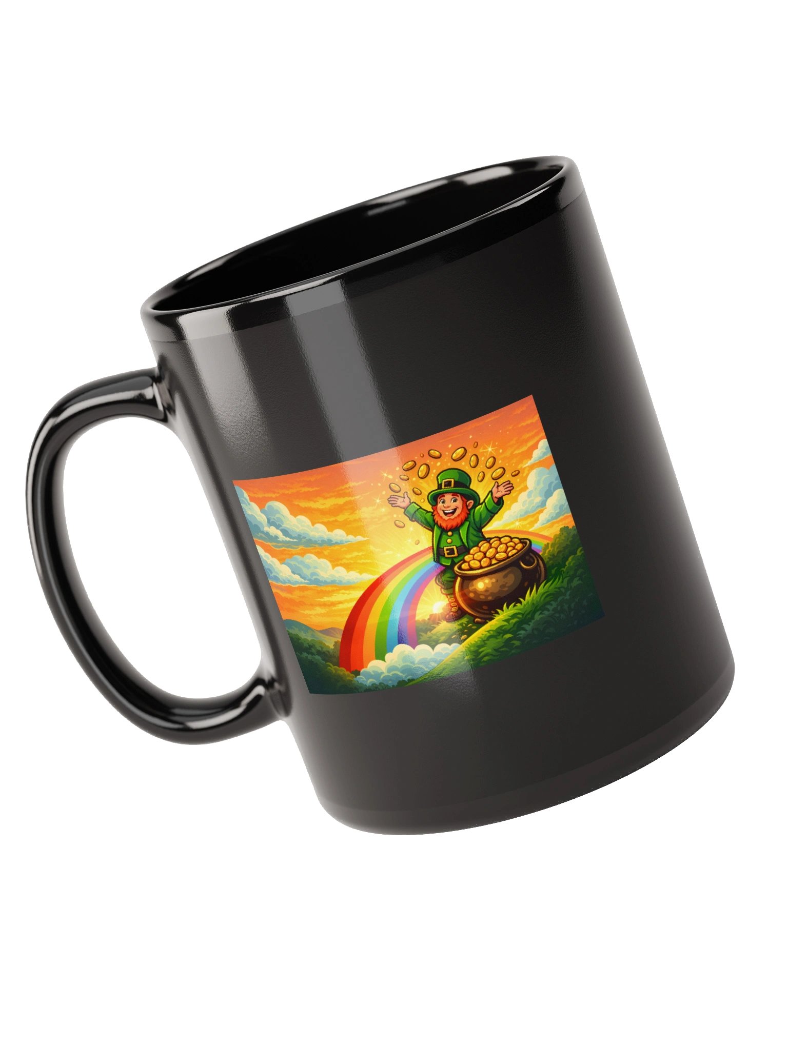 Lucky L3pr3chaun Glossy Mug product image (3)