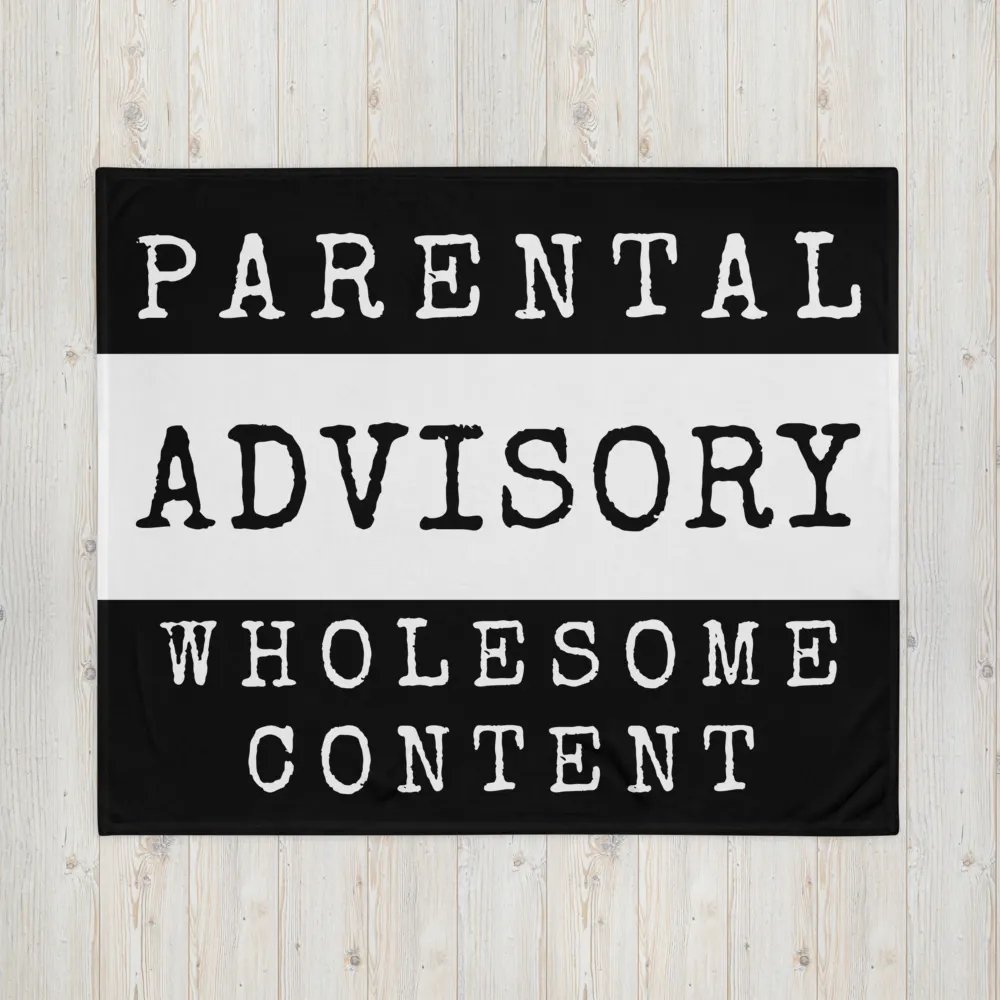 Parental Advisory Blanket product image (16)
