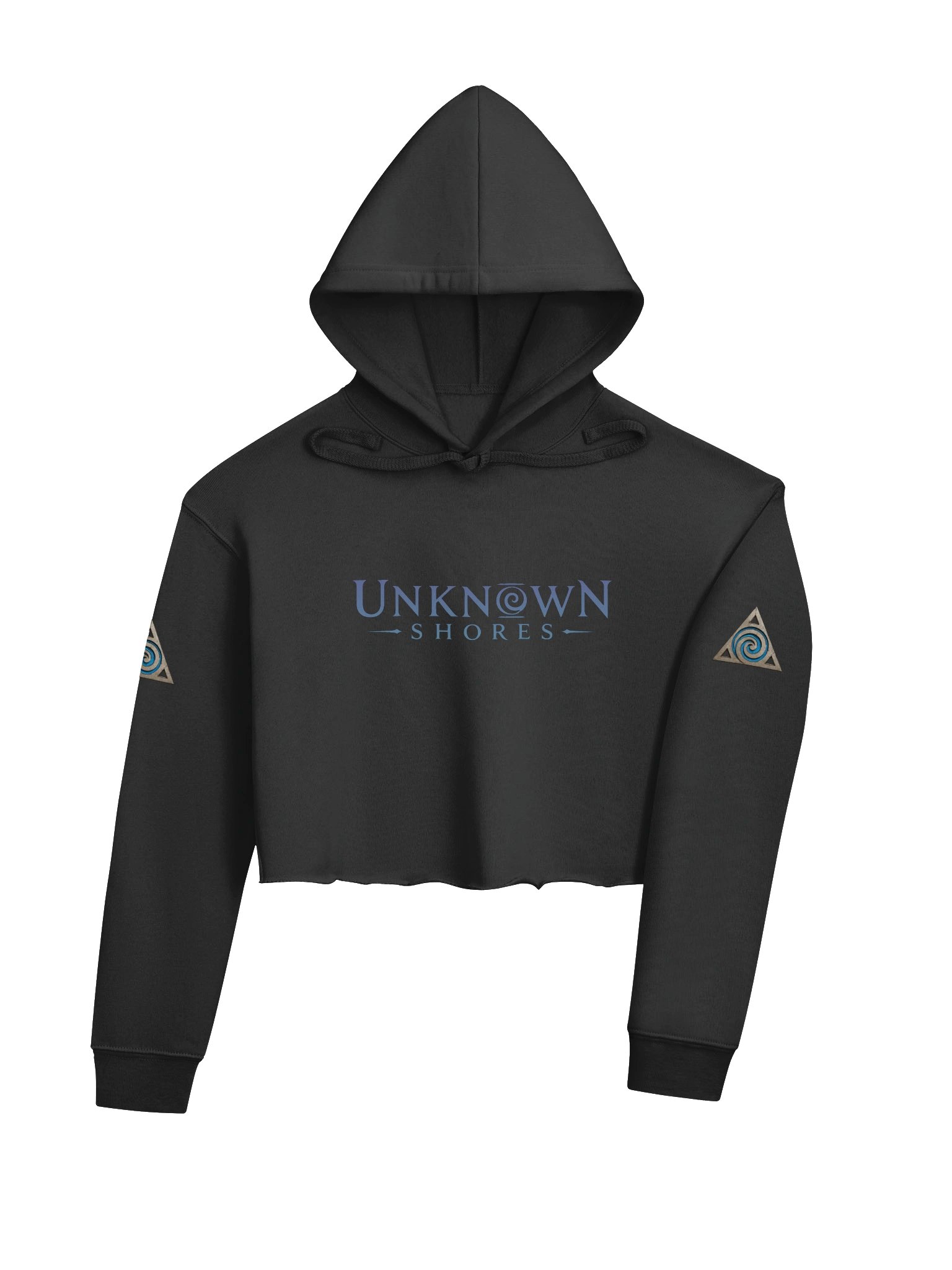 Unknown Shores Spiral Logo Crop Hoodie product image (4)