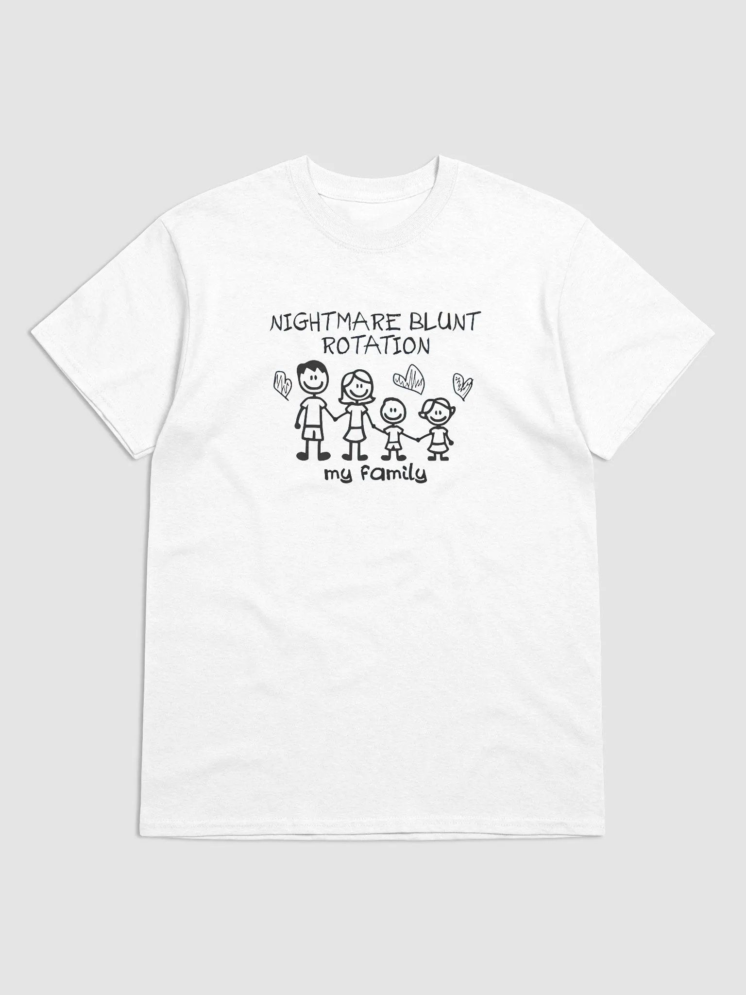 Nightmare Blunt Rotation My Family Shirt product image (2)
