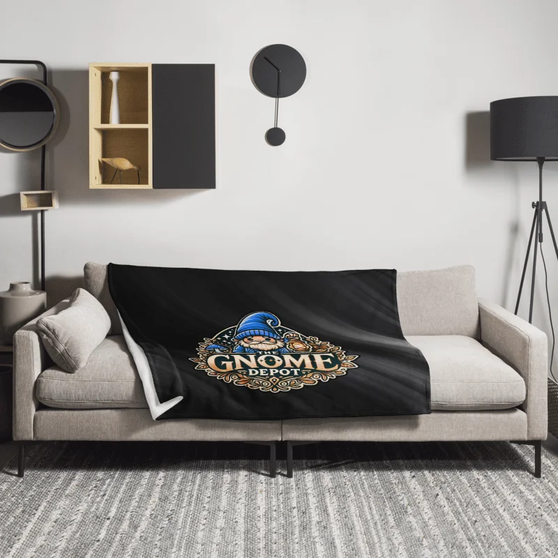 The Gnome Depot Throw Blanket product image (1)