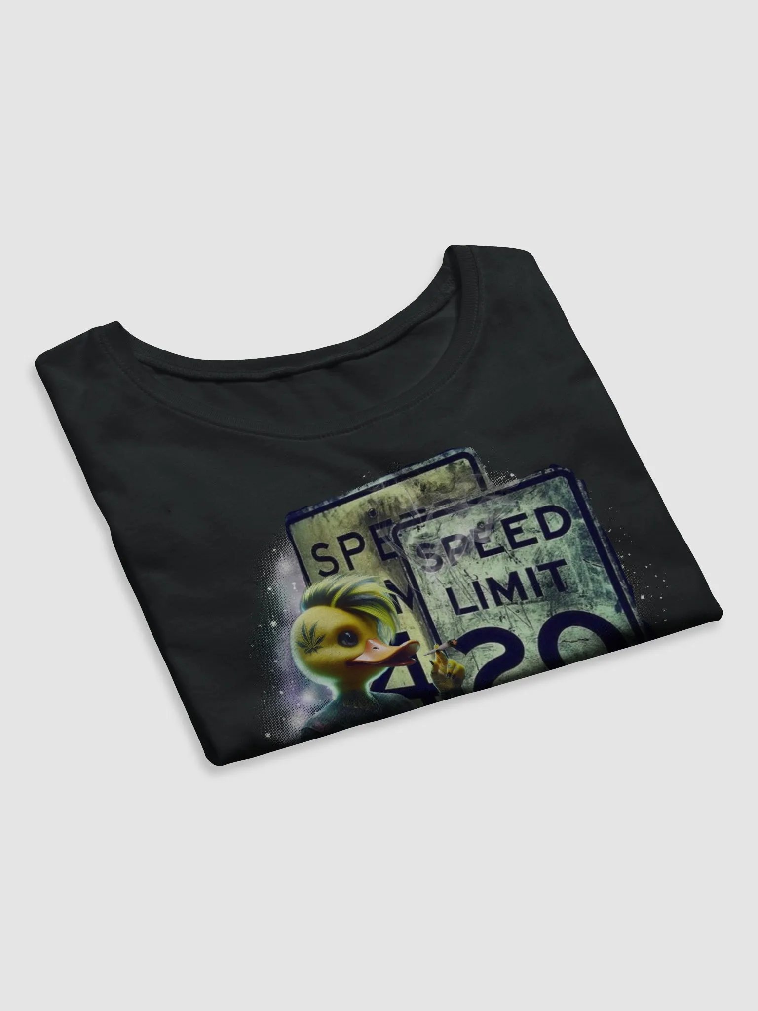 Speed Limit Duck Crop Tee product image (10)