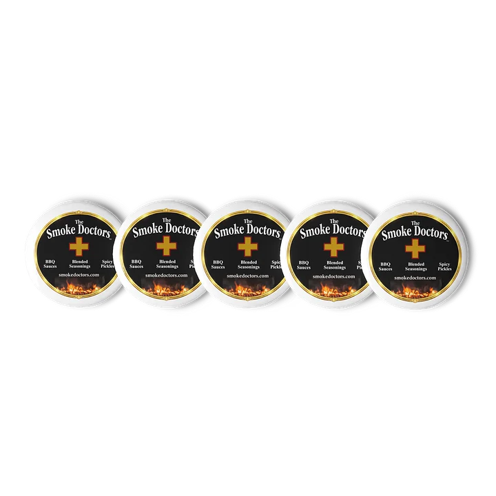 The Smoke Doctor's Round Shield Buttons Set product image (1)
