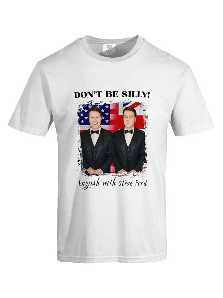 Don't Be Silly! Unisex Tuxedo T‑Shirt  product image (1)
