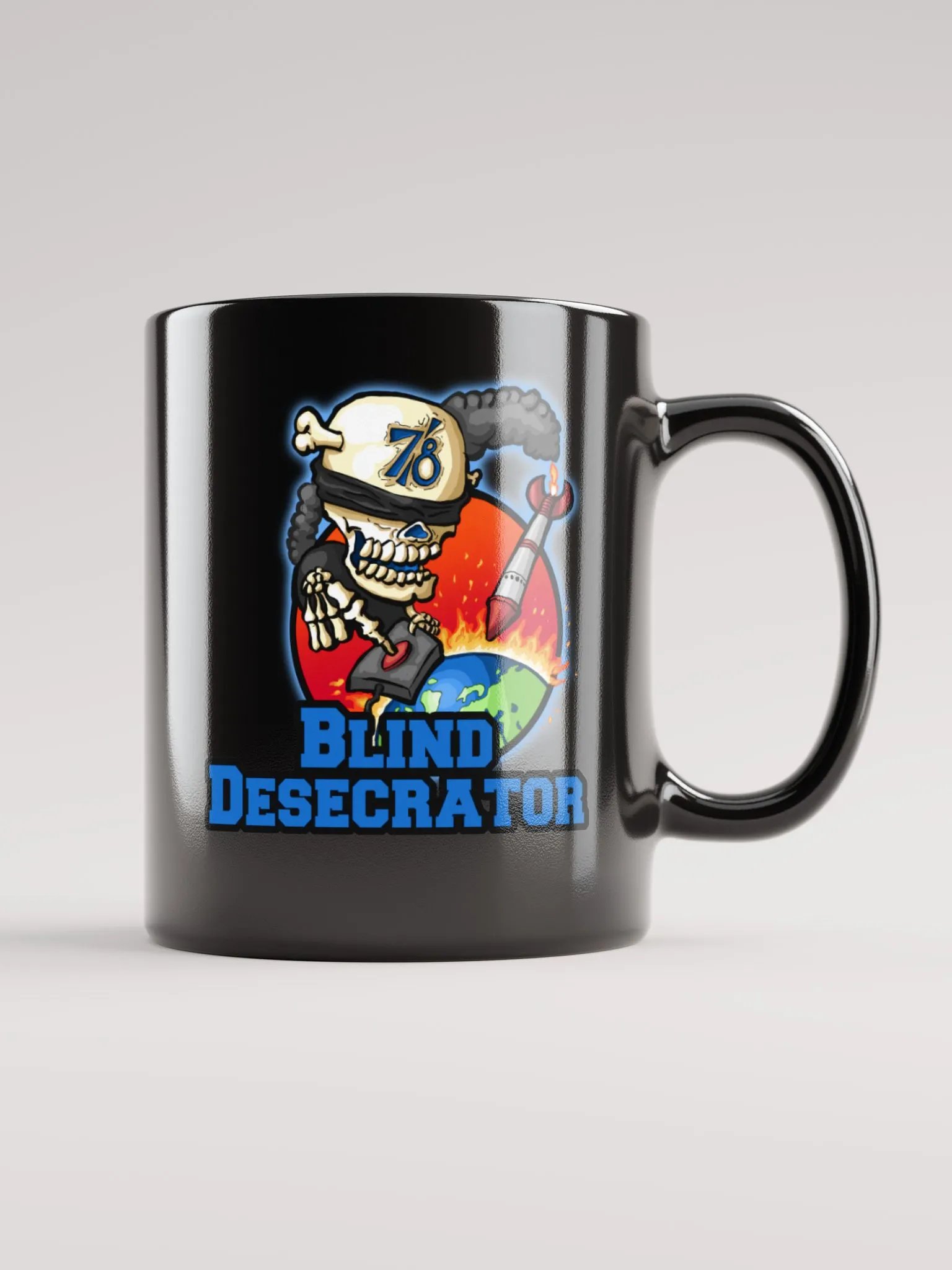 BlindDesecrator Logo Black Mug product image (6)