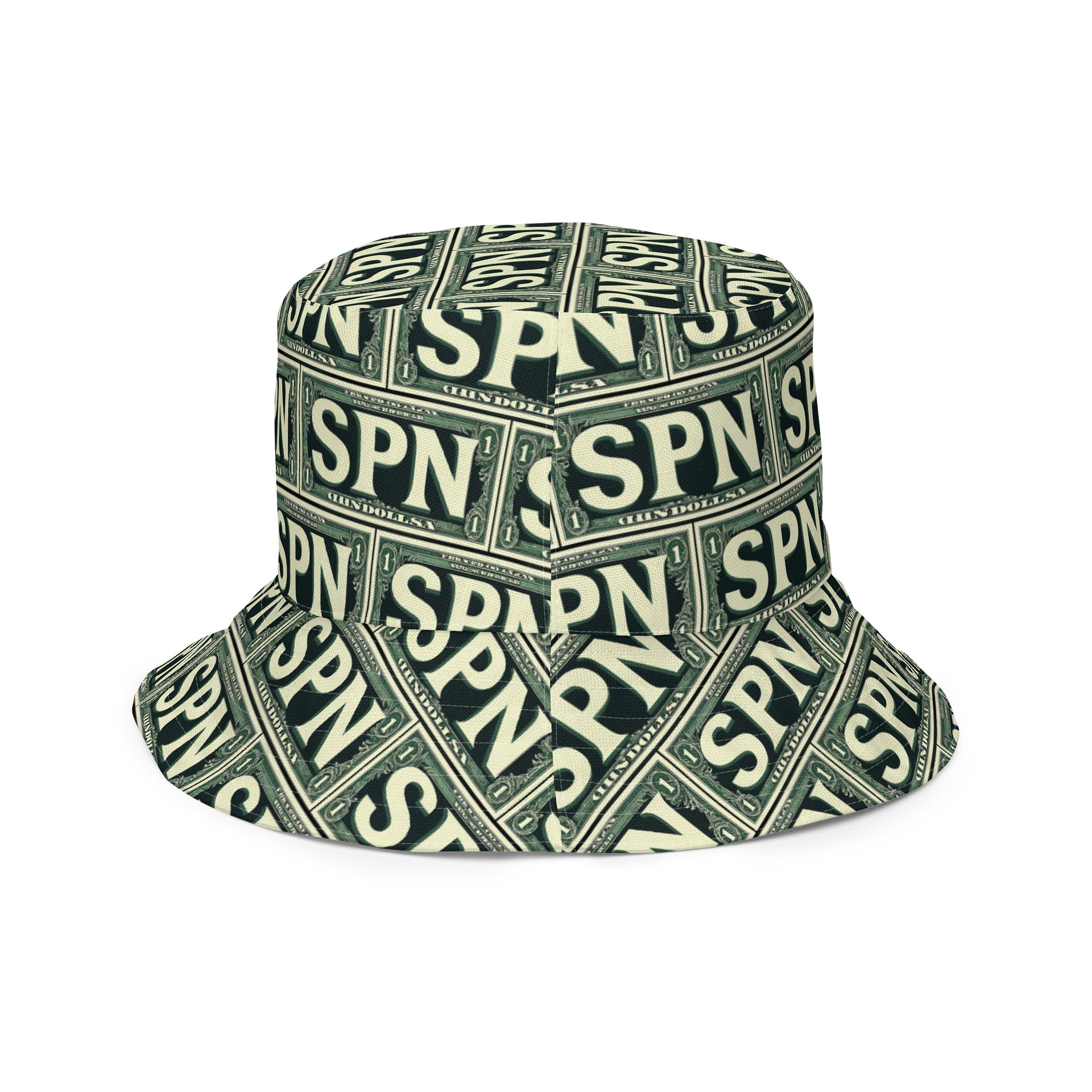 Vintage Currency Reversible Bucket Hat product image (6)