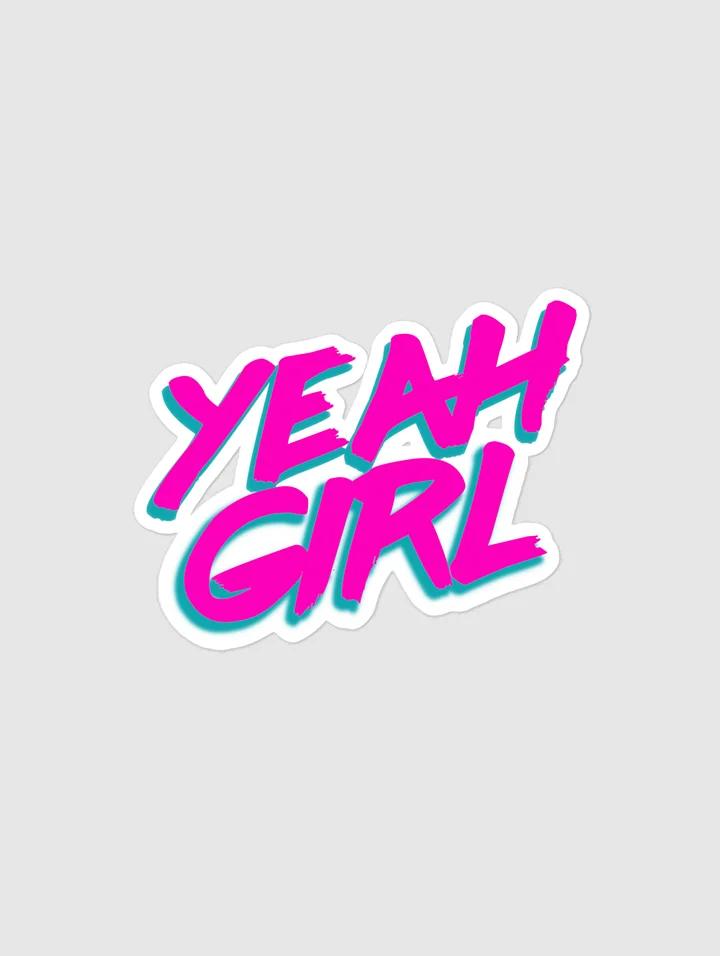 pnkntndr Yeah Girl Bubble-free stickers product image (1)