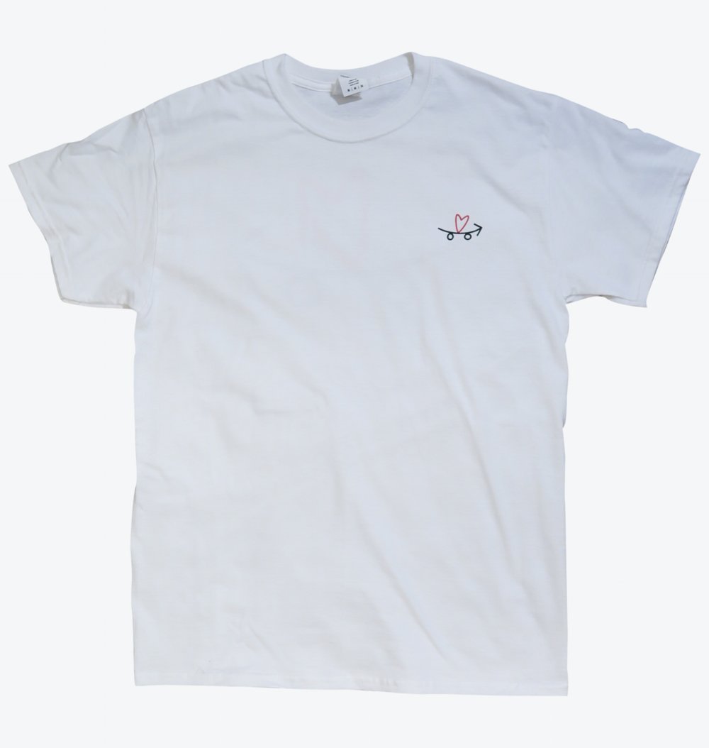 logo tee white product image (1)