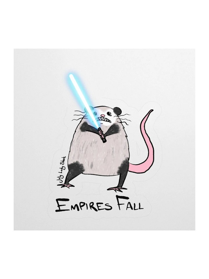 Jedi Possum Sticker product image (2)