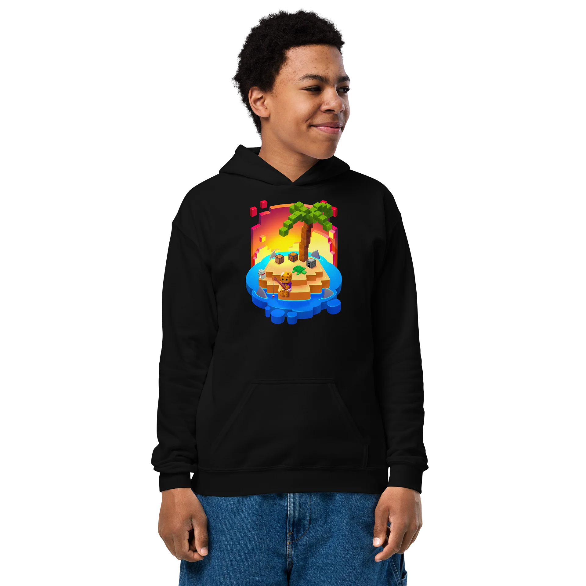 YOUTH DESERTED ISLAND HOODIE product image (1)