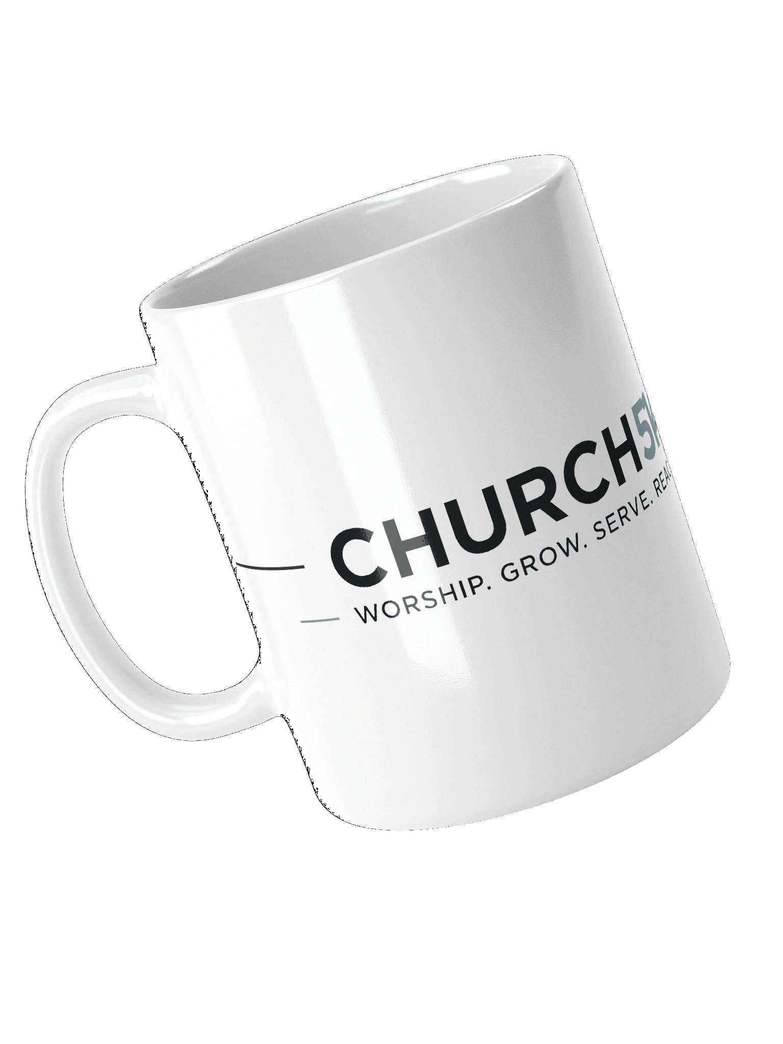 White Horizontal Mug product image (5)