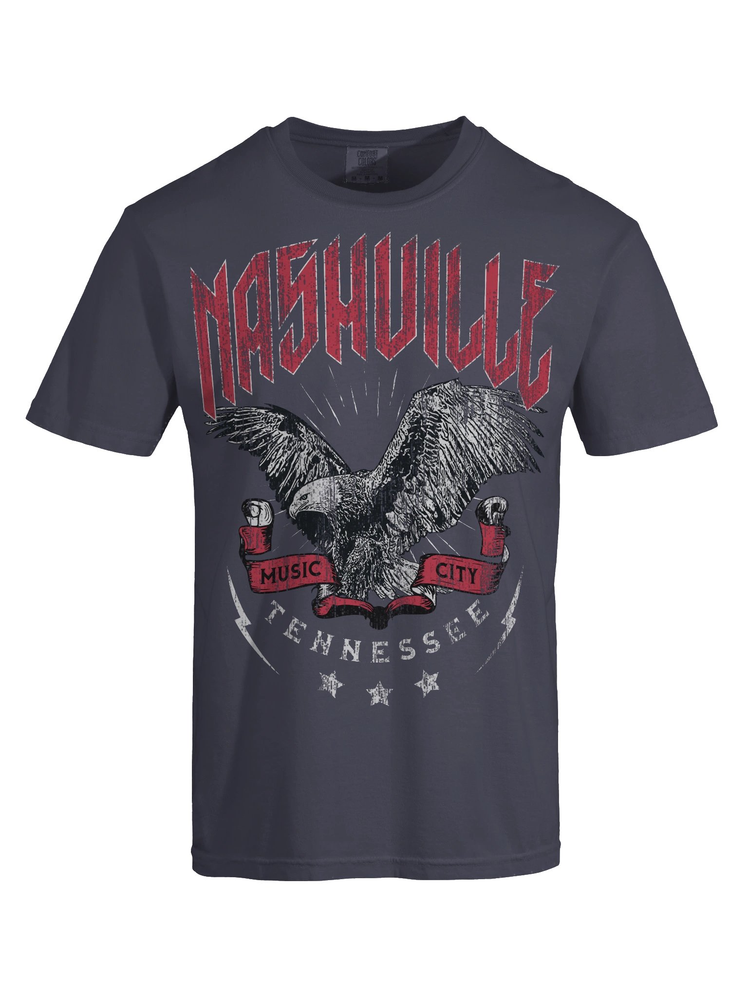 Nashville Music City Shirt – Vintage Eagle Graphic Tee Tennessee product image (8)
