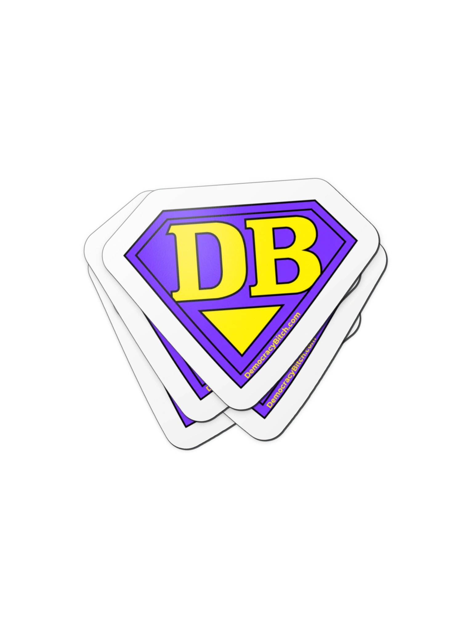 Democracy Bitch Shield Magnet | Democracy Bitch