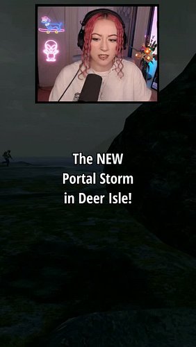 The new portal storm on deer isle #dayz #deerisle #gaming #hollyrex #pvp