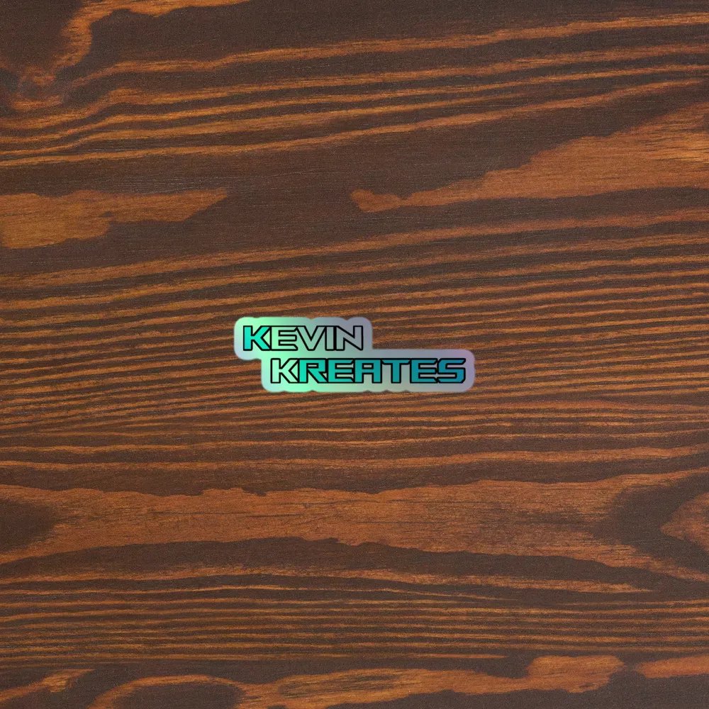 Kevin Kreates Full Logo Holo Sticker product image (3)