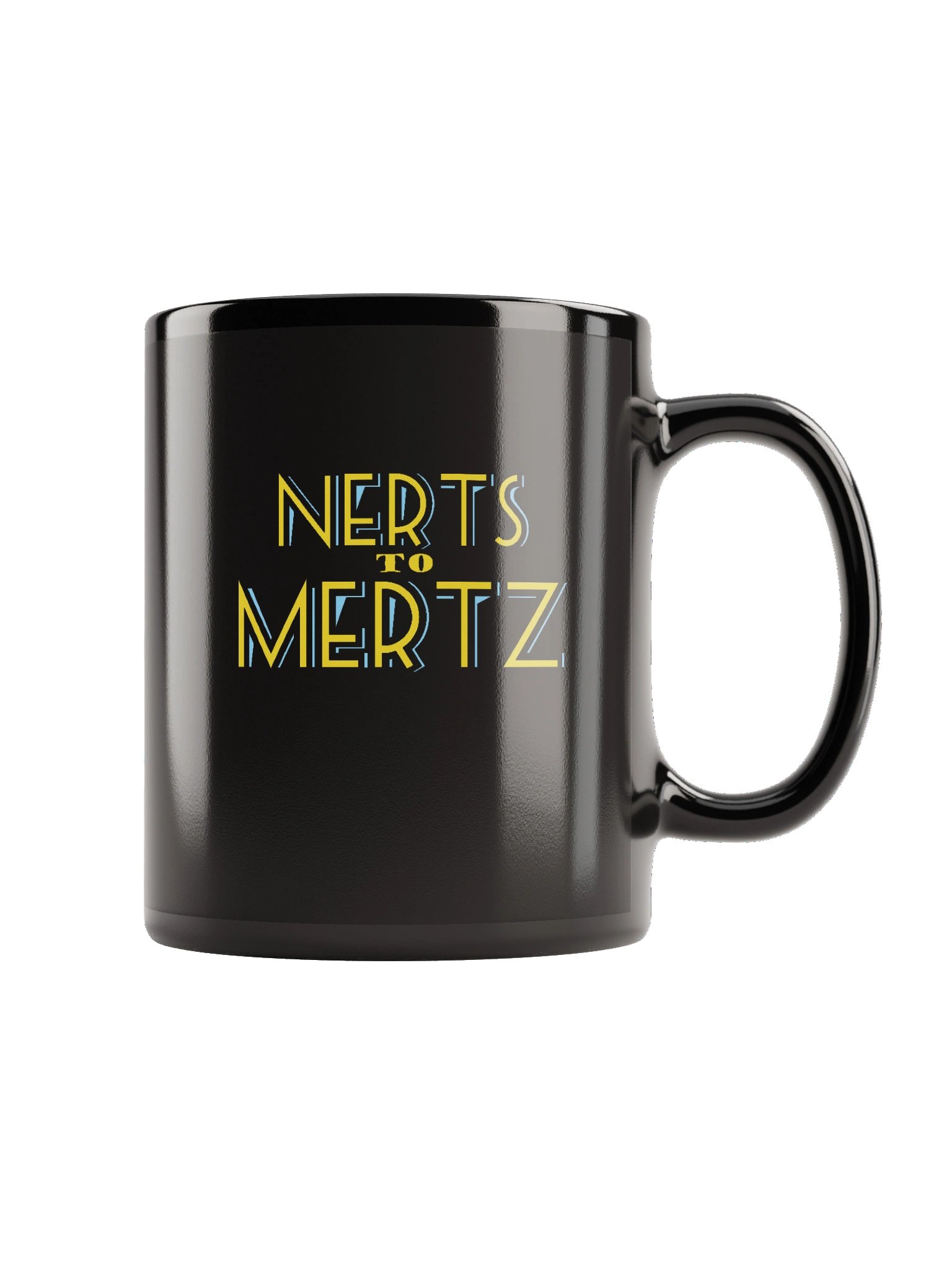 'Nerts to Mertz' Black Mug product image (1)