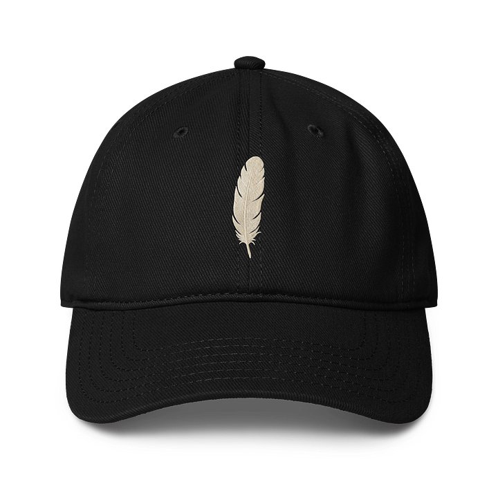 Feather Embroidered Low Profile Baseball Cap product image (1)