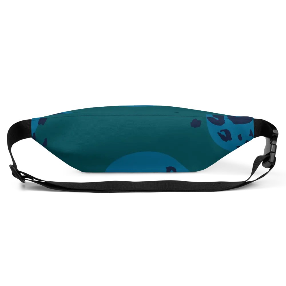 Blue Hues Abstract Fanny Pack product image (3)