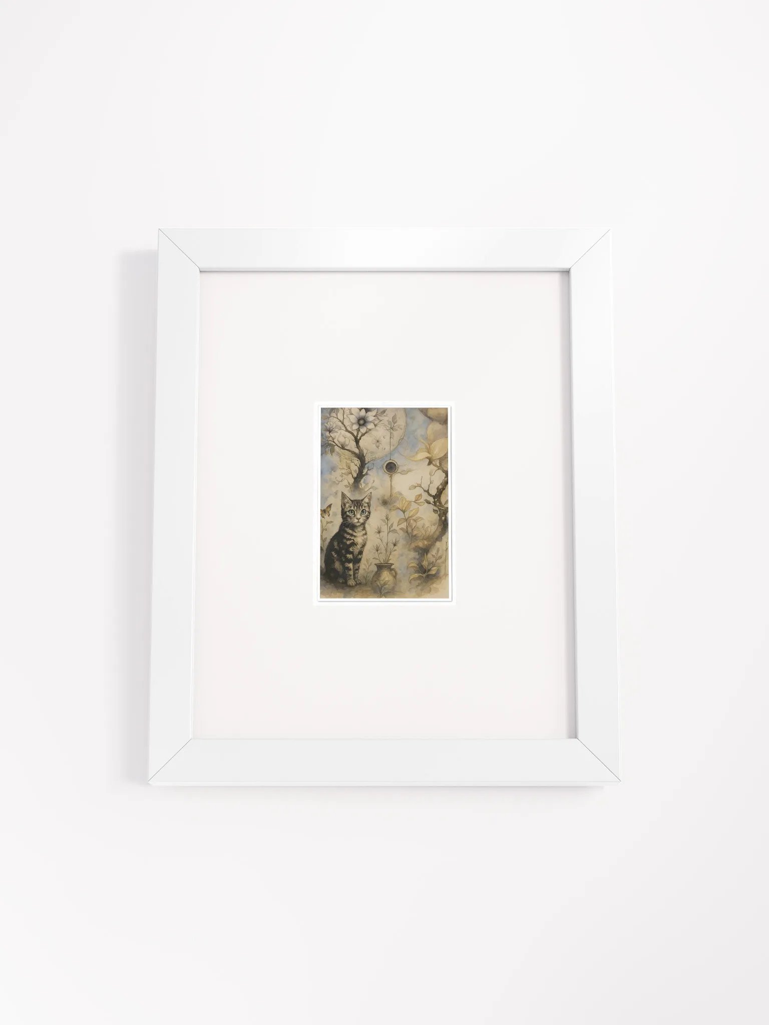 The Secret Garden Sketchbook Artprint Framed product image (1)